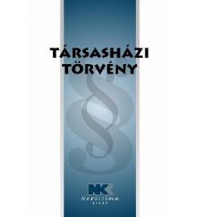 Társasházi törvény 2018. június 13.
